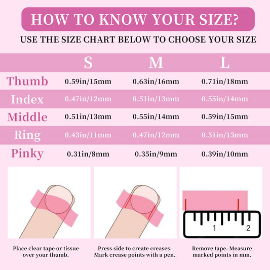 Nailuvia-D032 Midium-Square "Modern Contrast" Press-On Nails