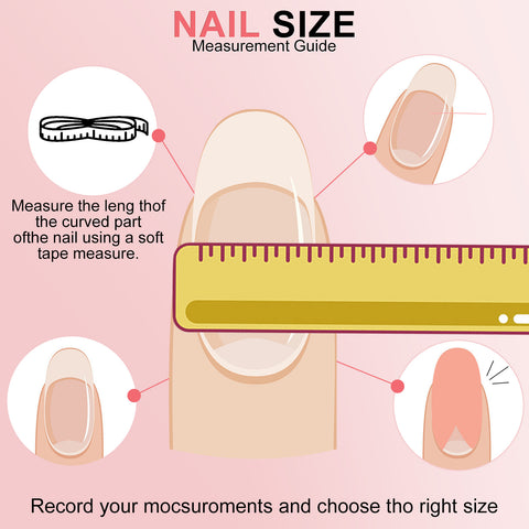 Nailuvia 10pcs Blush Pink French Press On Nails | Pink Polka Dot & 3D White Bow Reusable Acrylic Nails