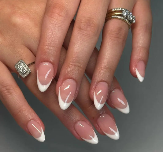 Nailuvia-FR003 French "Timeless Elegance" Press-On Nails