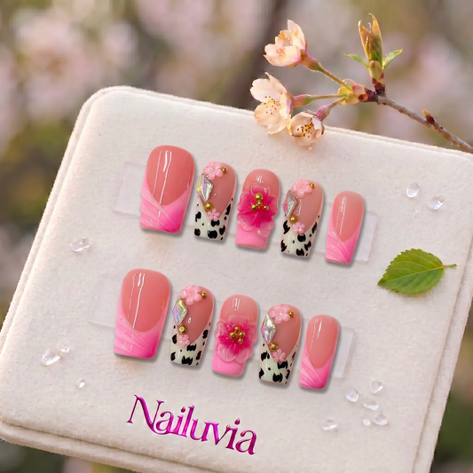 HK-D171 Handcrafted Medium Square Acrylic for Holiday,Travel,Daily Life