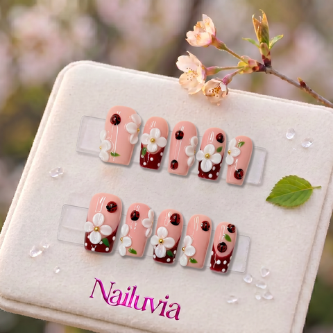 HK-D173 Handcrafted Medium Square Acrylic for Holiday,Travel,Daily Life
