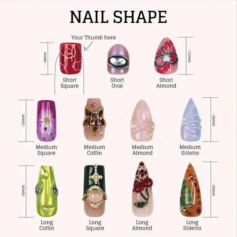Nailuvia-FR034 French "Leopard Opulence" Press-On Nails